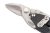 Ножницы по металлу "Piranha", 250 мм, прямой и правый рез, сталь СrMo, двухкомпонентные рукоятки Gross
