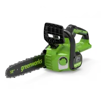 Аккумуляторная цепная пила GreenWorks GD24CS30K4 24V (c АКБ 4Ач и ЗУ) 2007007UB